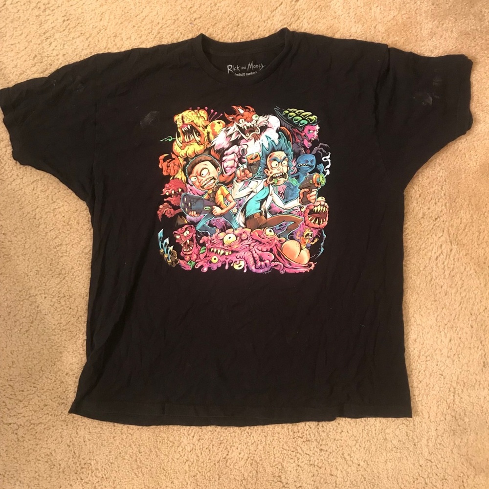 Rick and morty tee